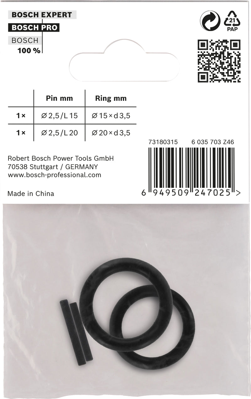 Bosch Retaining Ring & Pin for PRO 3/8" Impact