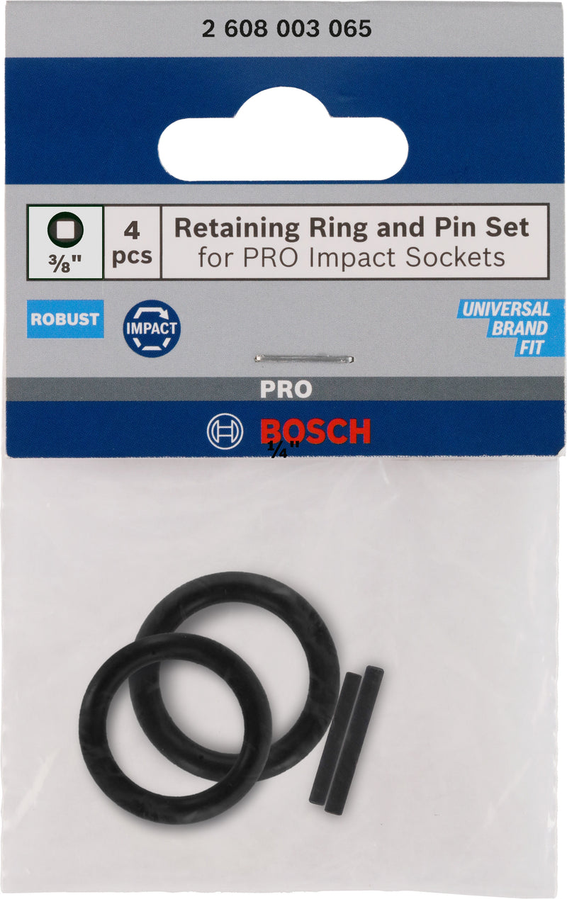 Bosch Retaining Ring & Pin for PRO 3/8" Impact