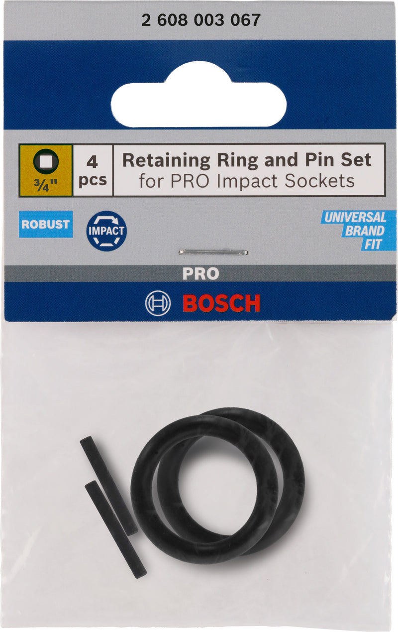Bosch Retaining Ring & Pin for PRO 3/4" Impact