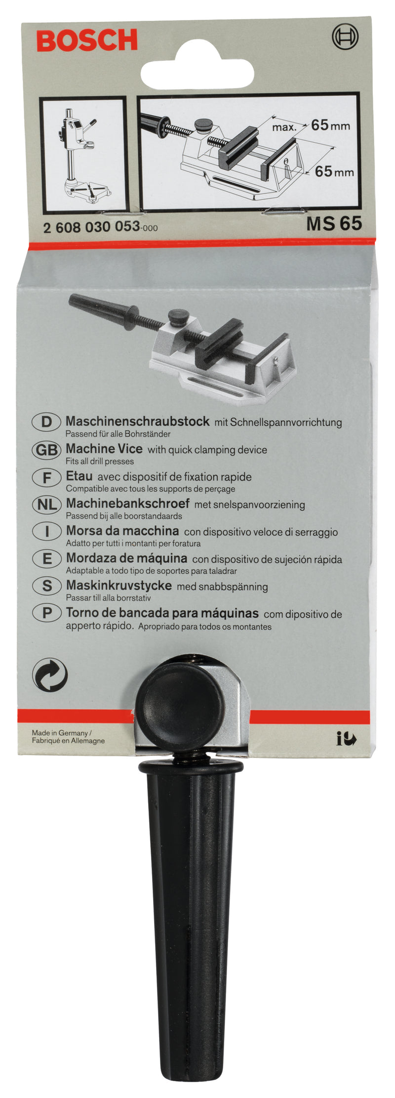 Torno de banco Bosch MS 65