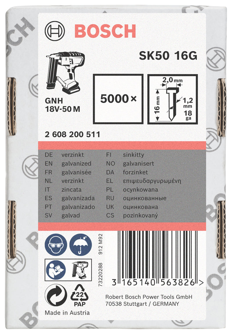 Bosch 5000,Stauchkopfn.,1,2/16mm,verzkt.