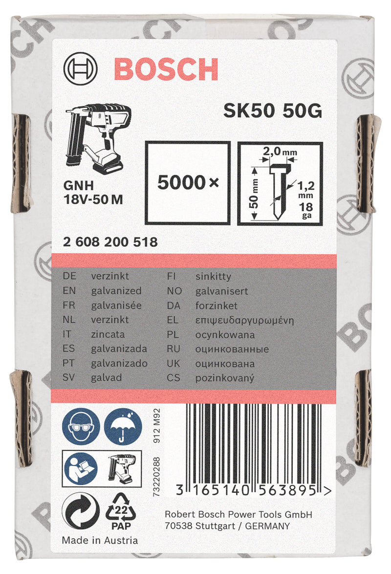 Bosch 5000,Stauchkopfn.,1,2/50mm,verzkt.