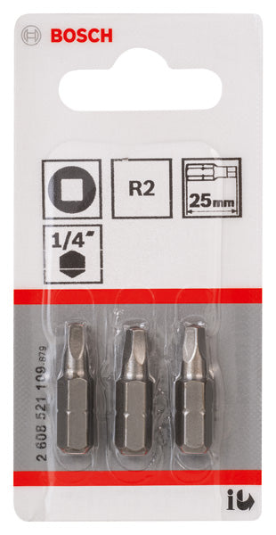 Ponta para chave de fendas Bosch Extra-Hard R2, 25 mm
