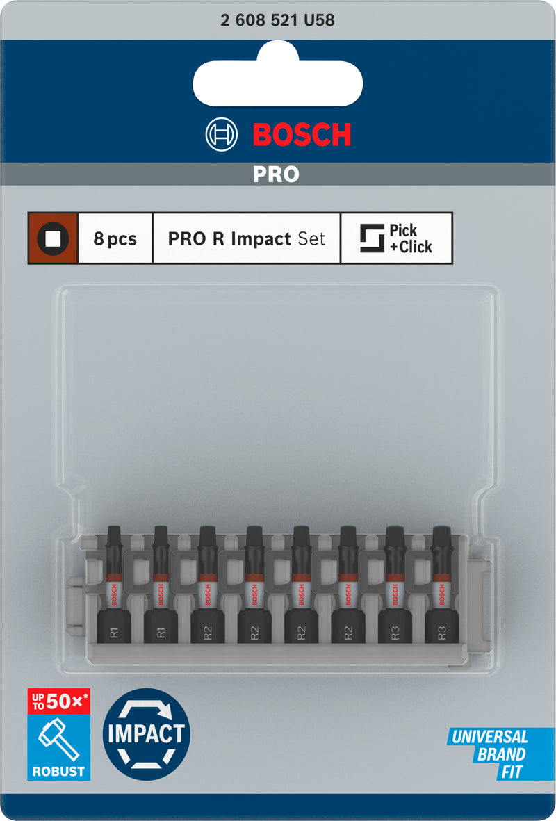Bosch Screwdriver Bit Set PRO R Impact Set