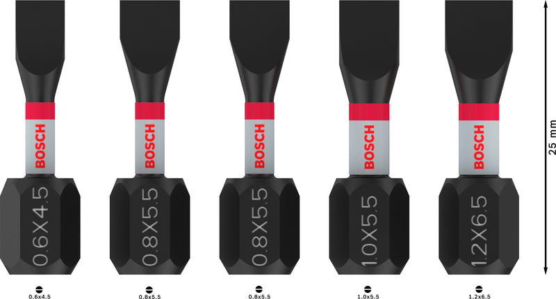 Juego de puntas de destornillador Bosch PRO SL Impact