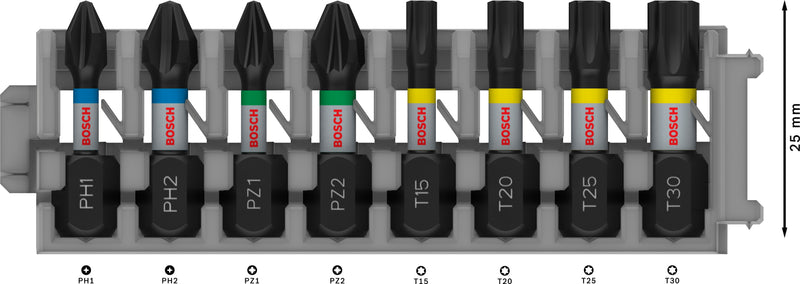 Juego de puntas de destornillador Bosch PRO Impact Set