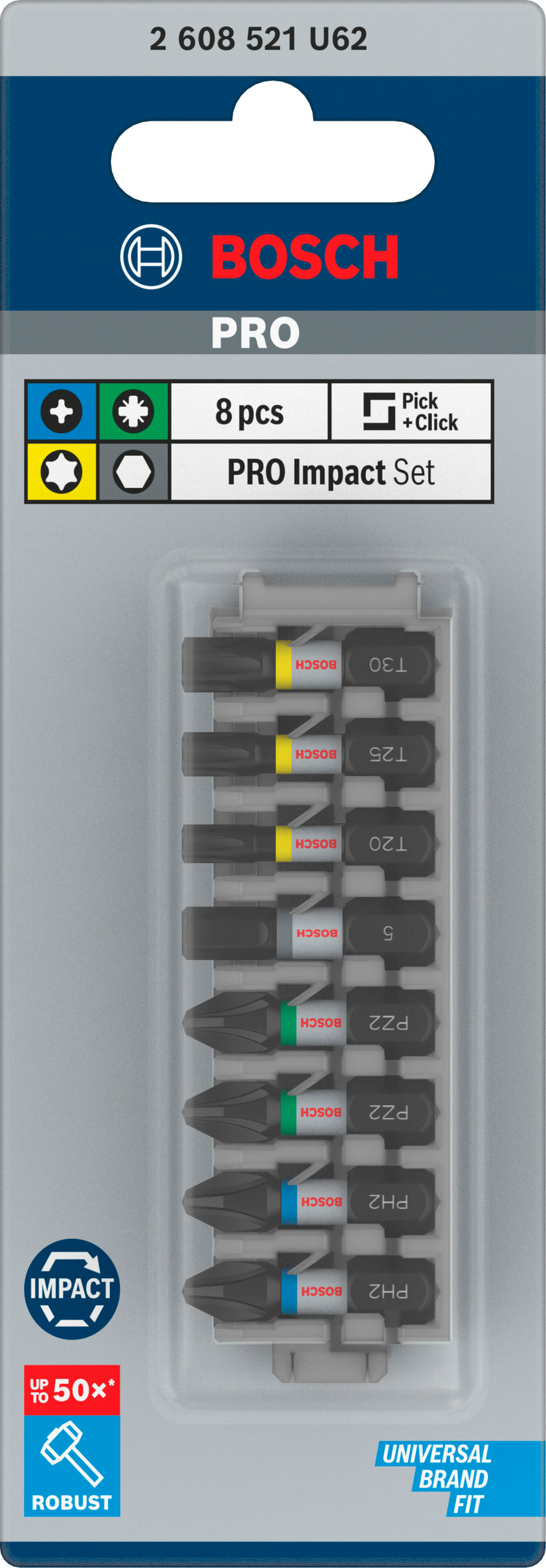 Juego de puntas de destornillador Bosch PRO Impact Set