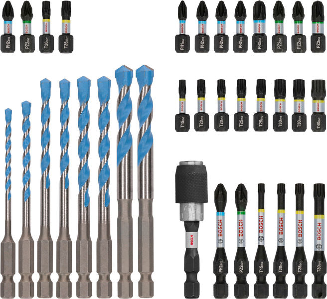 Bosch Drill/Screwdriver bit set PRO Mixed Set