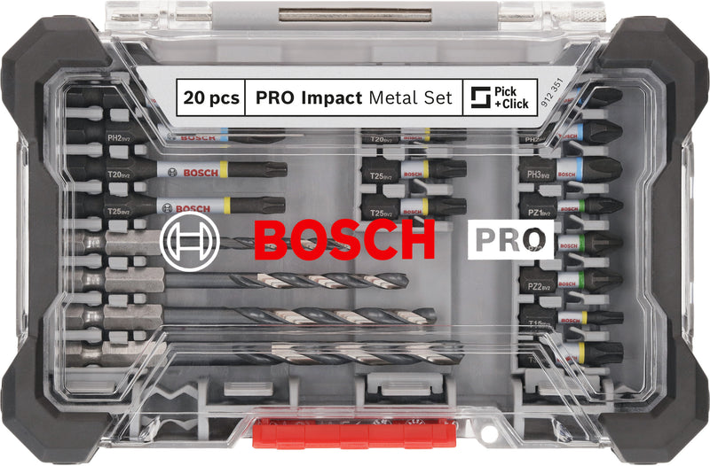 Bosch Drill/Screwdriver bit set PRO Metal Set