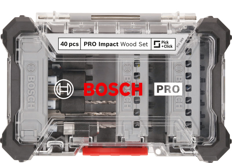 Bosch Drill/Screwdriver bit set PRO Wood Set