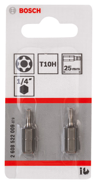 Bosch SCREWDRIVER BIT T10H XH 25mm