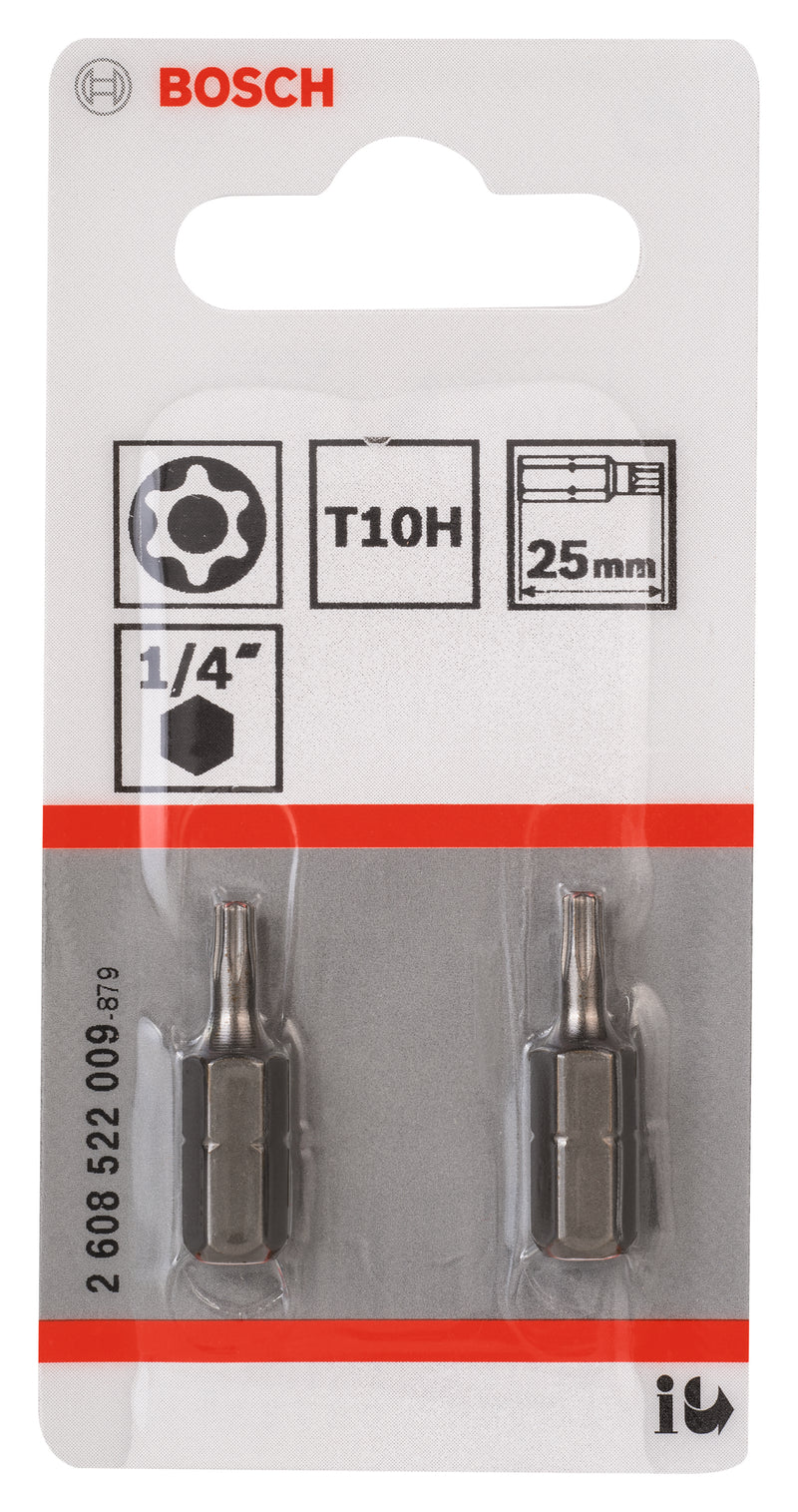 Bosch SCREWDRIVER BIT T10H XH 25mm