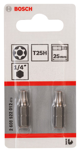 Bosch SCREWDRIVER BIT T25H XH 25mm