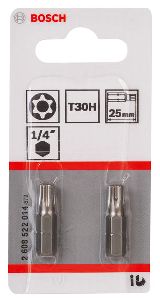 Bosch SCREWDRIVER BIT T30H XH 25mm