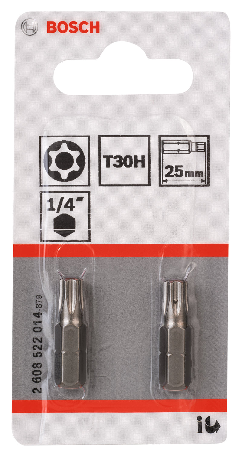 Bosch SCREWDRIVER BIT T30H XH 25mm