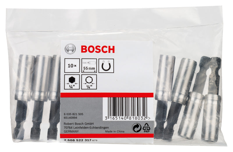 Portapuntas universal Bosch con imán permanente (paquete de 10)