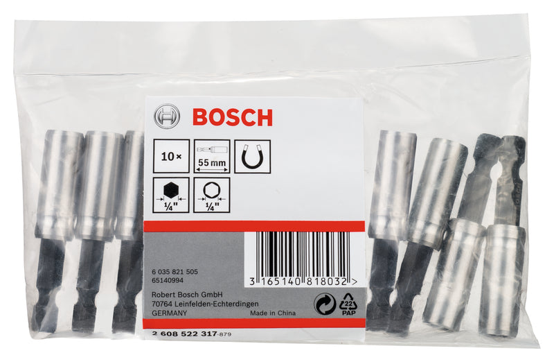 Portapuntas universal Bosch con imán permanente (paquete de 10)