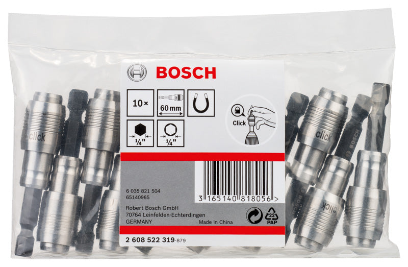 Suporte universal para brocas Bosch One Click (embalagem de 10)