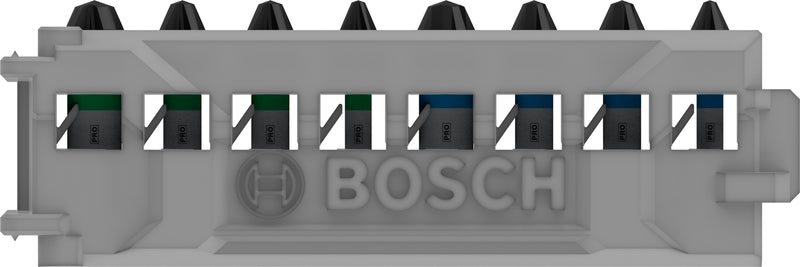 Bosch Impact SD Bit Insert Pack: PH & PZ (8pc)