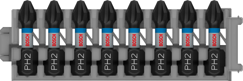 Bosch Impact SD Bit Insert Pack: PH2 (8pc)