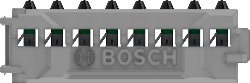 Paquete de insertos de brocas Bosch Impact SD: PZ2 (8 piezas)