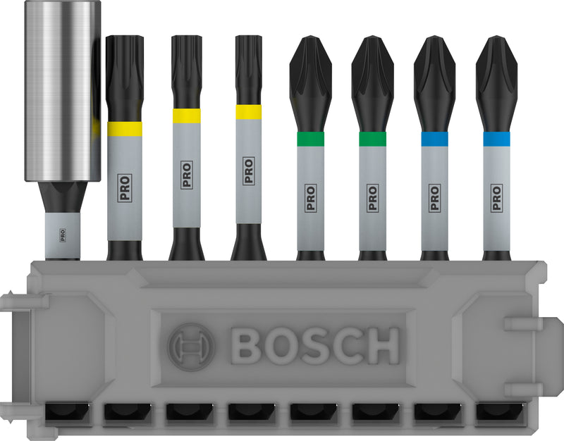 Bosch ImpactPowerBitInsertPack+Bitholder(8pc)
