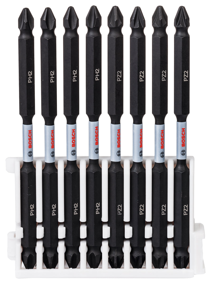 Bosch Impact DEB Insert Pack PH/PZ 110mm (8pc)