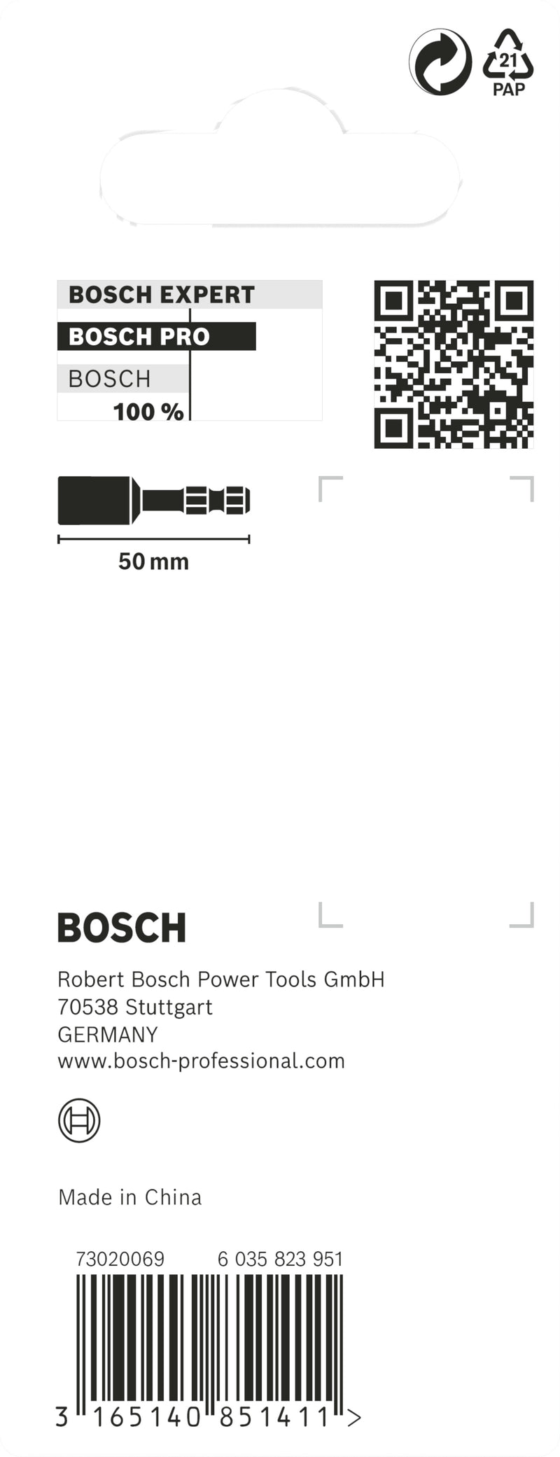 Bosch Impact Nutsetter 8mm