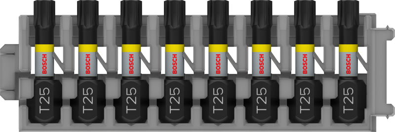 Bosch PRO Torx Impact Tip, T25, 25 mm, 8 units.