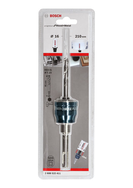 Adaptador Bosch SDS Plus, Berbequim HSS-