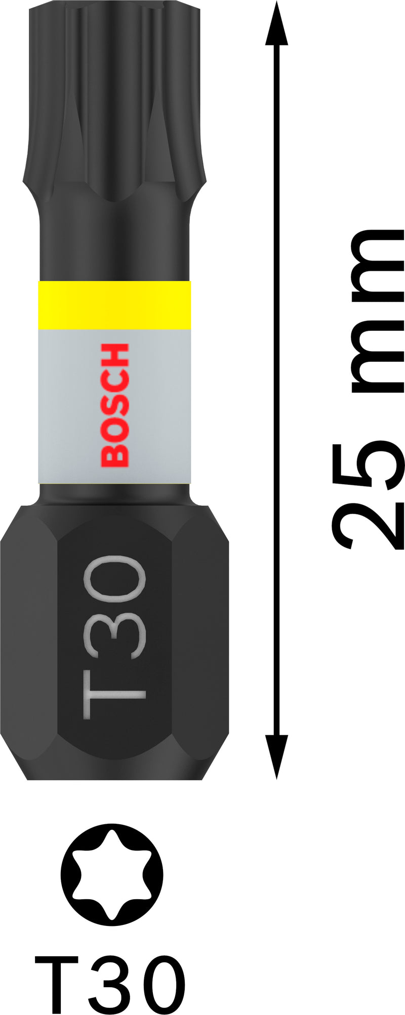 Bosch Screwdriver bit Impact 2xT30 Insert