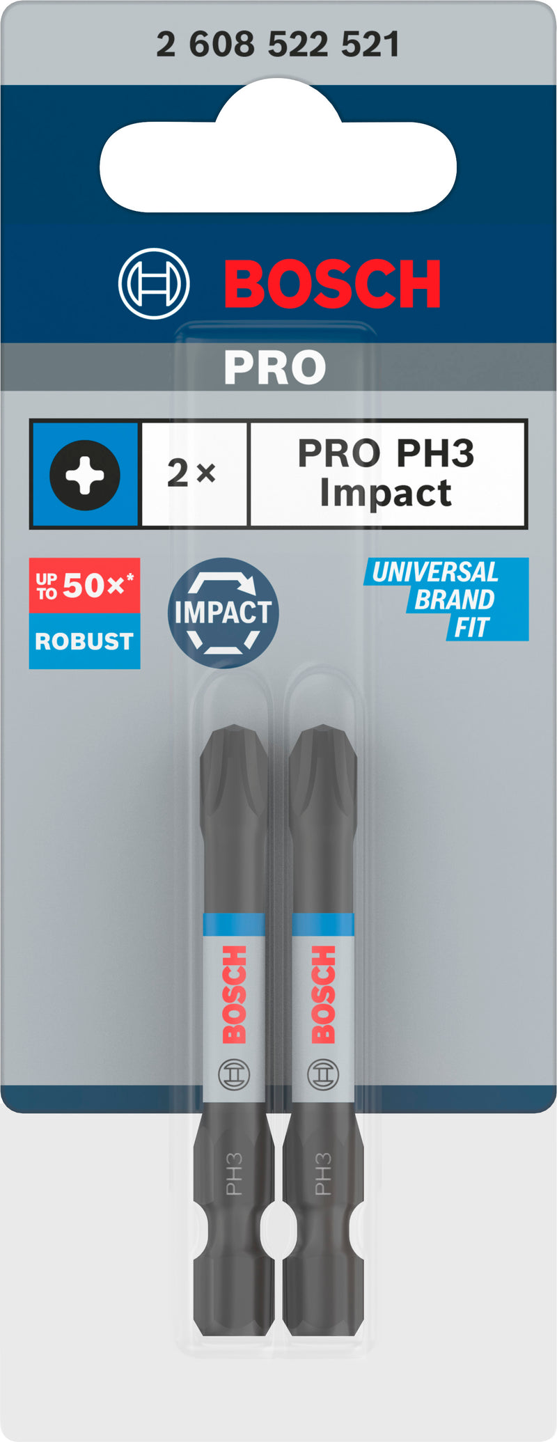 Punta de destornillador Bosch PRO PH3 Impact