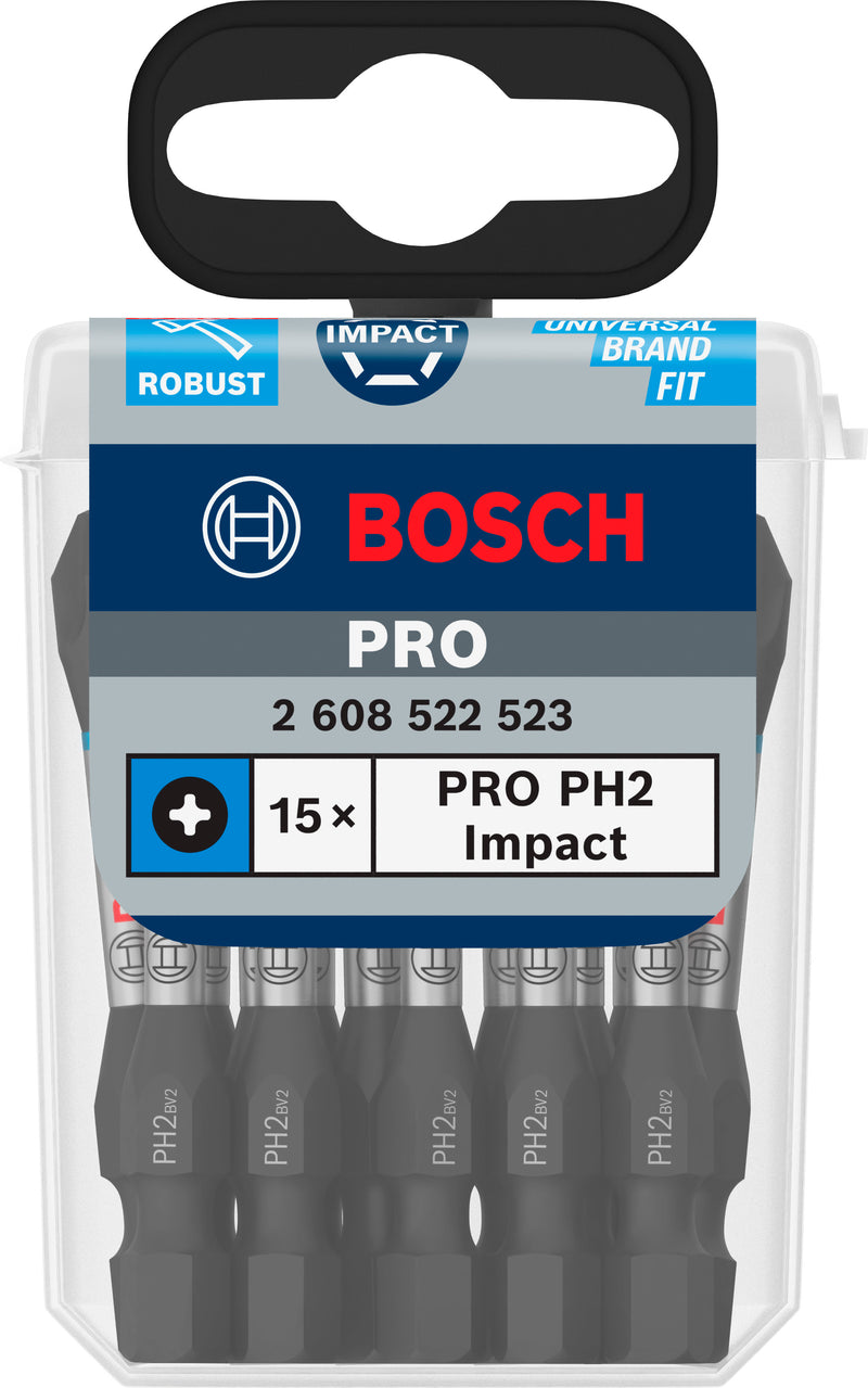Punta de destornillador Bosch PRO PH2 Impact