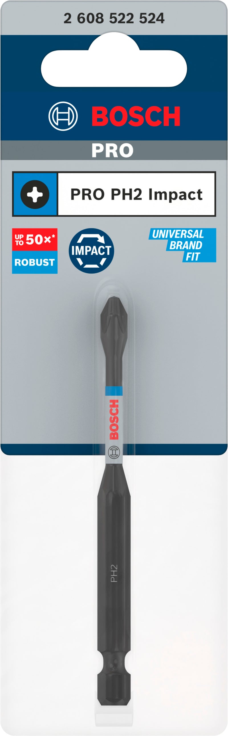 Bosch Screwdriver bit PRO PH2 Impact