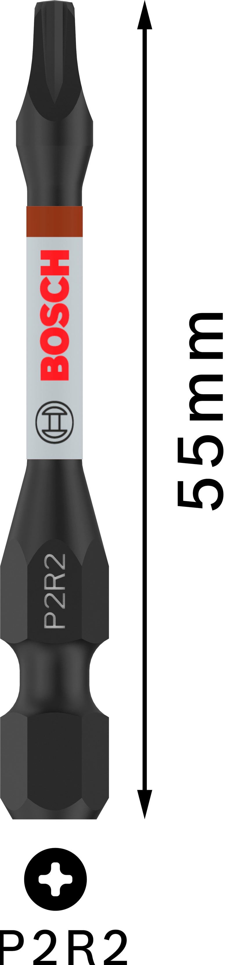Bosch Screwdriver bit PRO P2R2 Impact