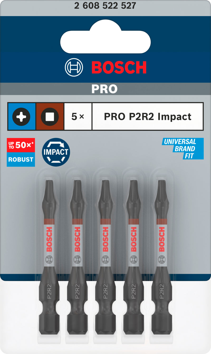Bosch Screwdriver bit PRO P2R2 Impact