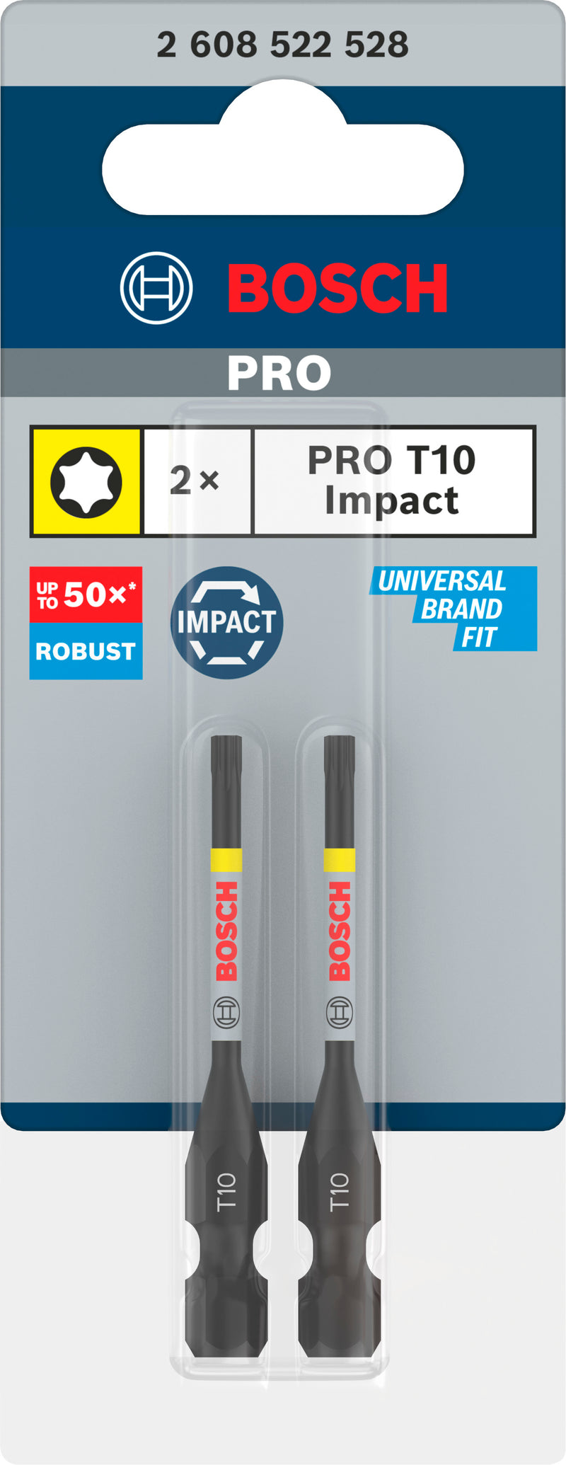 Bosch Screwdriver bit PRO T10 Impact