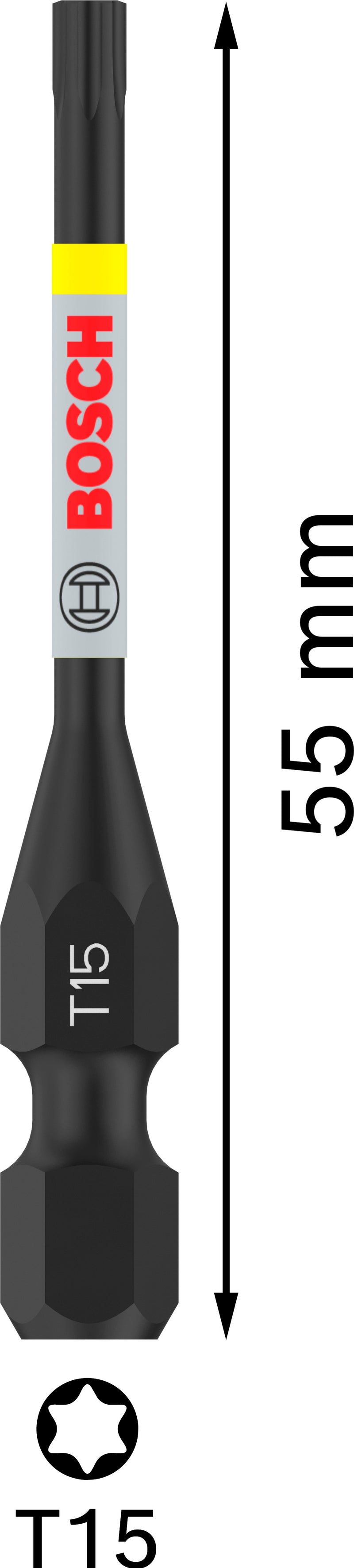 Bosch Screwdriver bit PRO T15 Impact