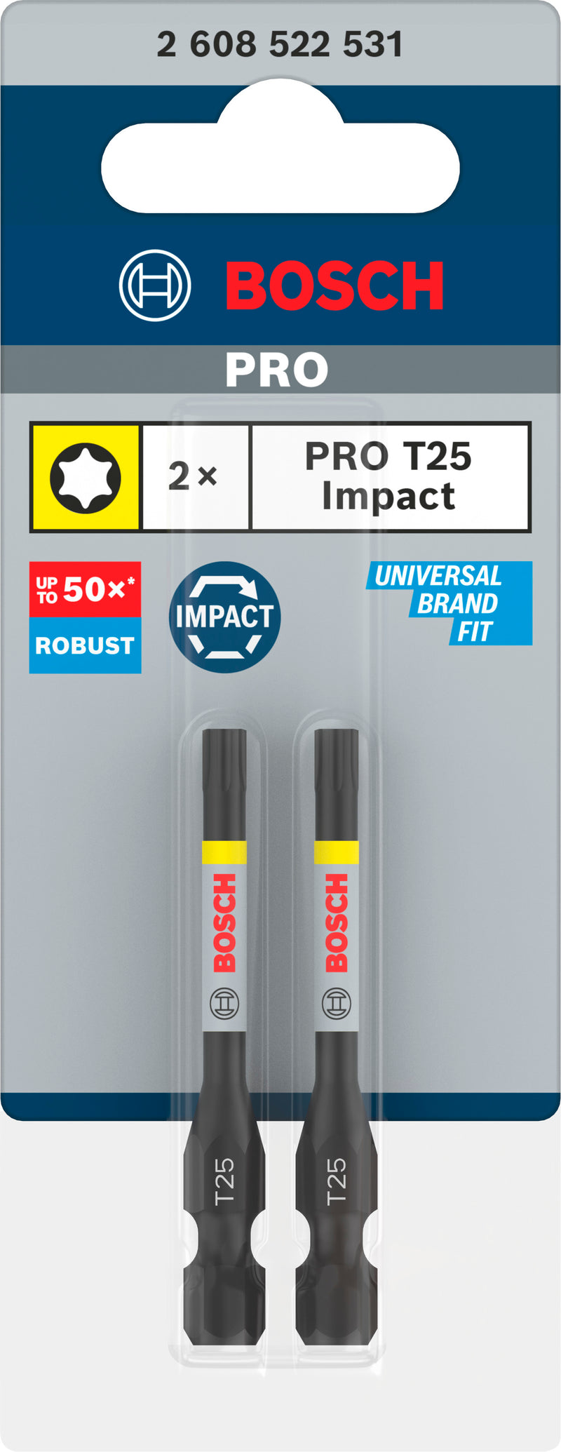 Punta de destornillador Bosch PRO T25 Impact
