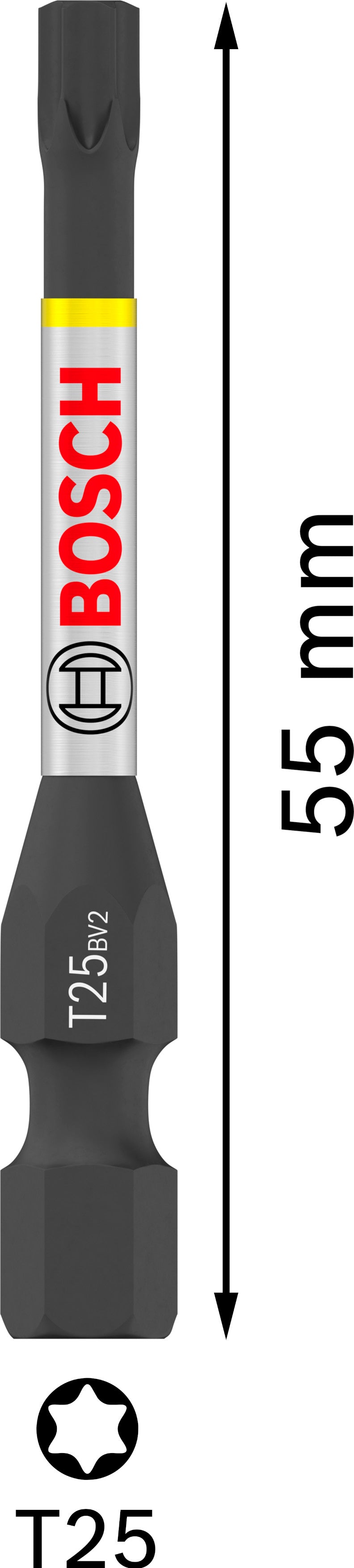 Punta de destornillador Bosch PRO T25 Impact