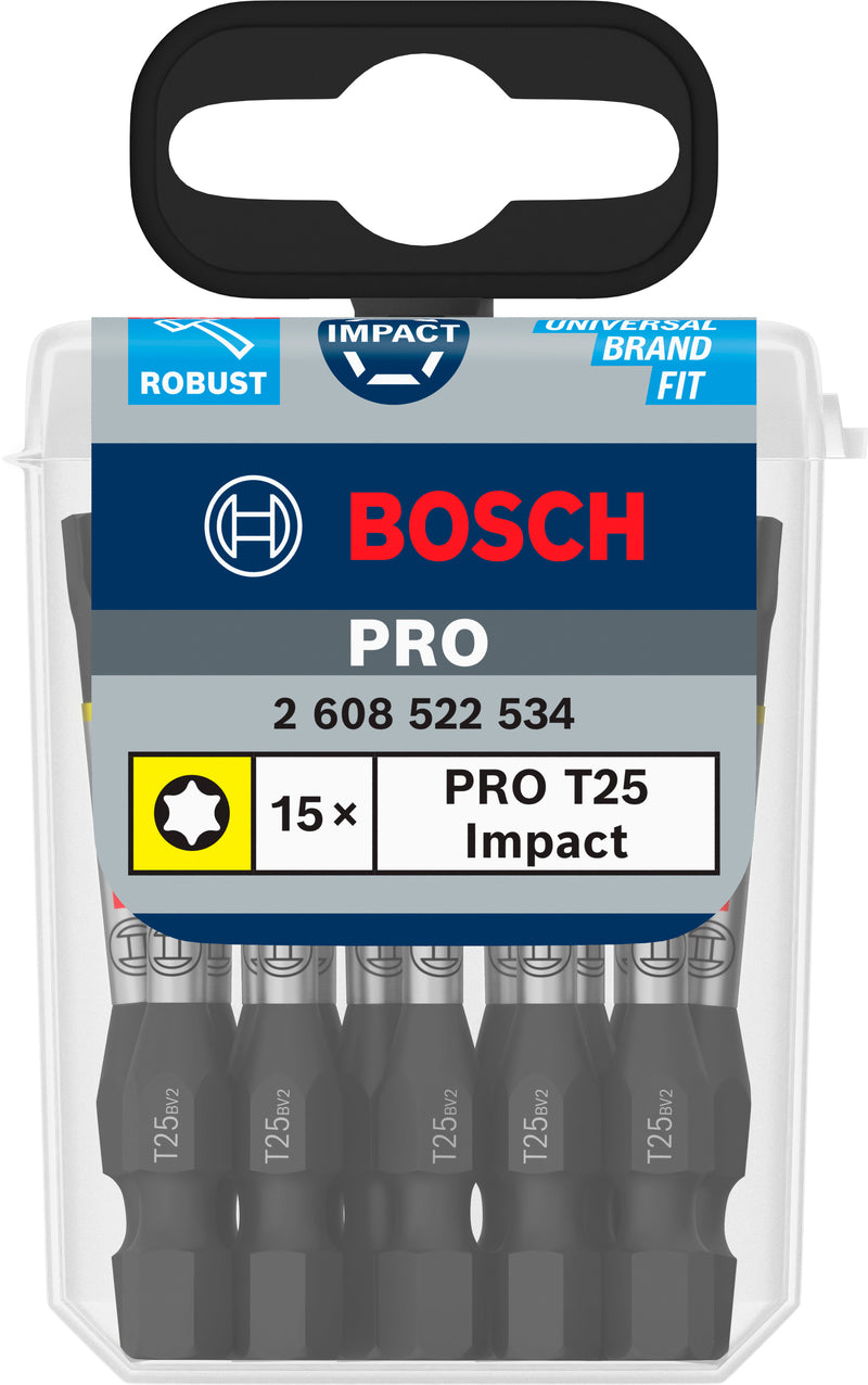 Punta de destornillador Bosch PRO T25 Impact