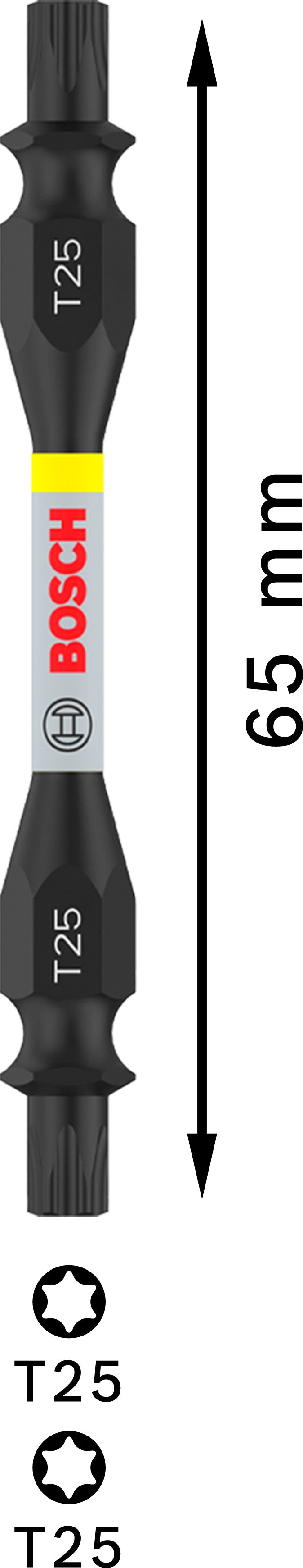 Punta de destornillador Bosch PRO T25 Impact