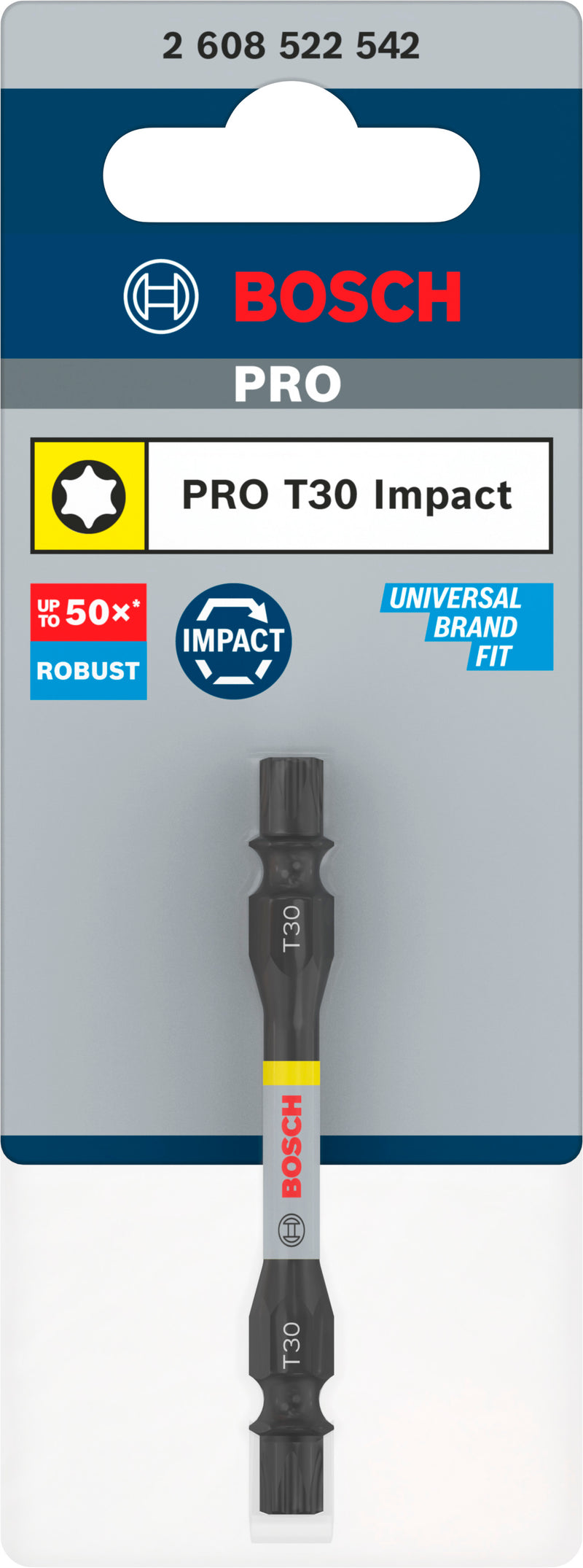 Bosch Screwdriver bit PRO T30 Impact