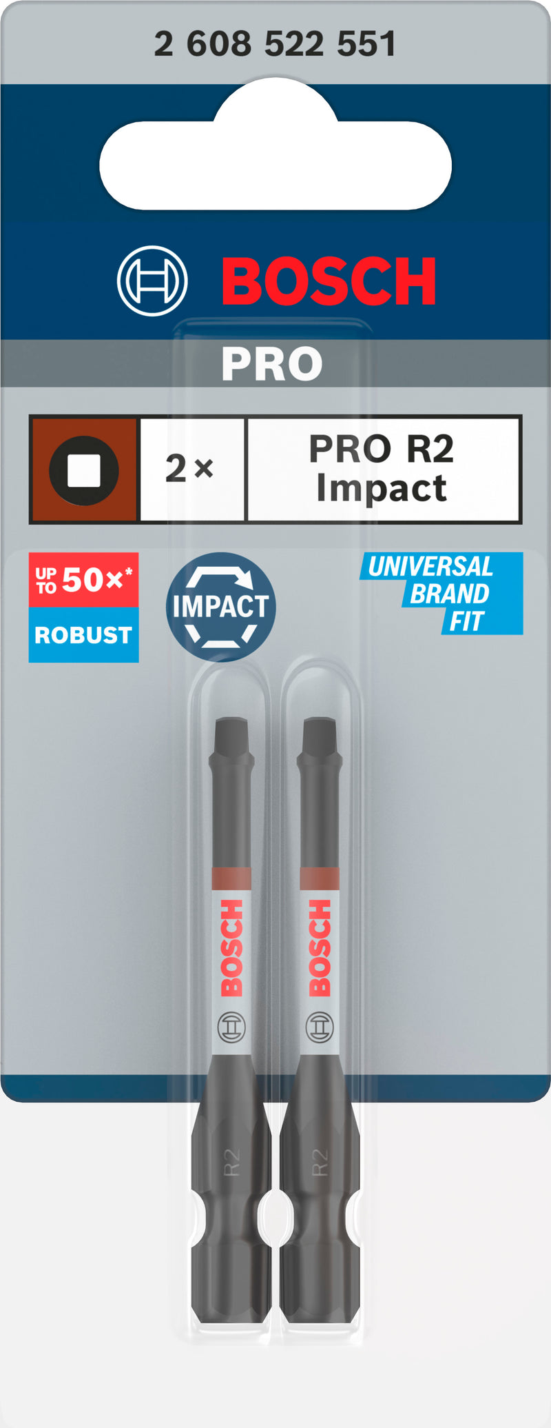Bosch Screwdriver bit PRO R2 Impact