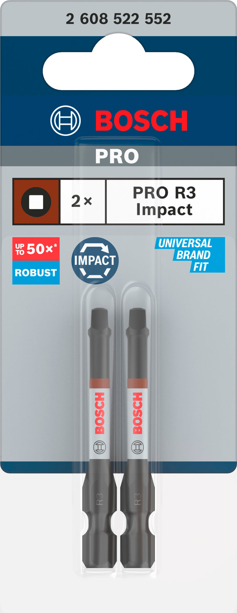 Bosch Screwdriver bit PRO R3 Impact