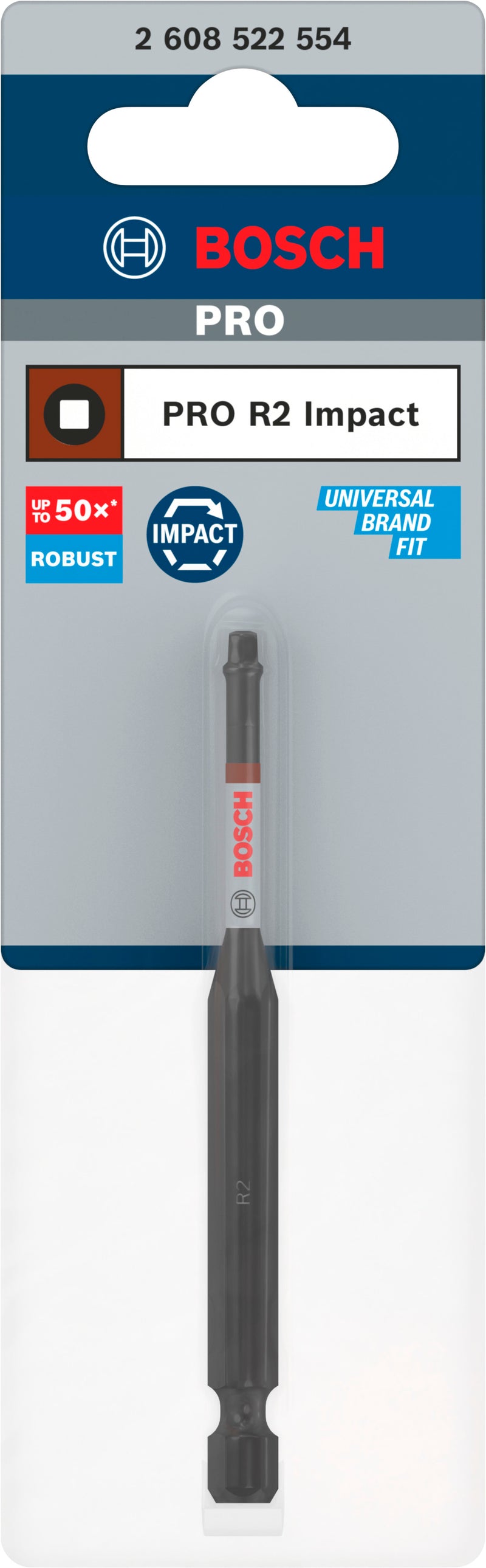 Bosch Screwdriver bit PRO R2 Impact