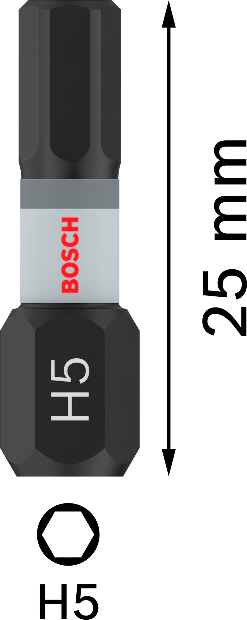 Bosch Screwdriver bit PRO H5 Impact