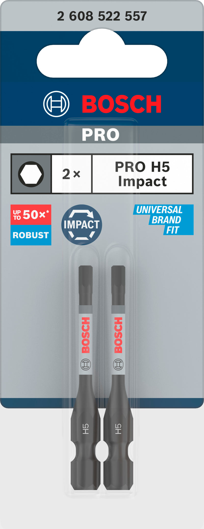 Ponta de chave de fendas Bosch PRO H5 Impact