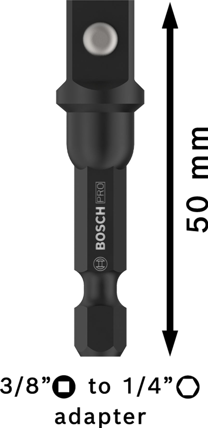 Bosch Nutsetter PRO Ball Sock. Adap.