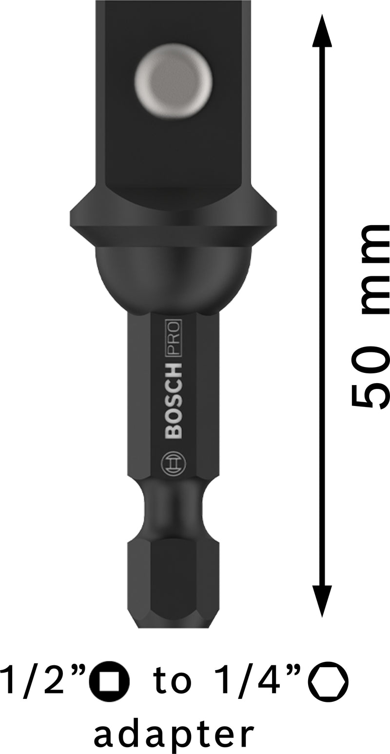 Bosch Nutsetter PRO Ball Sock. Adap.